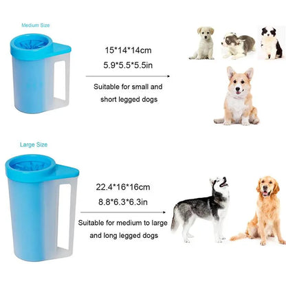 Pet Foot Washing Cup, Dog Foot Cleaning Cup, Dog Foot Bath Cup, Dog Foot Scrubber, Dog Paw Cleaning Brush, Dog Foot Rinser Cup, Dog Foot Bath Soaker