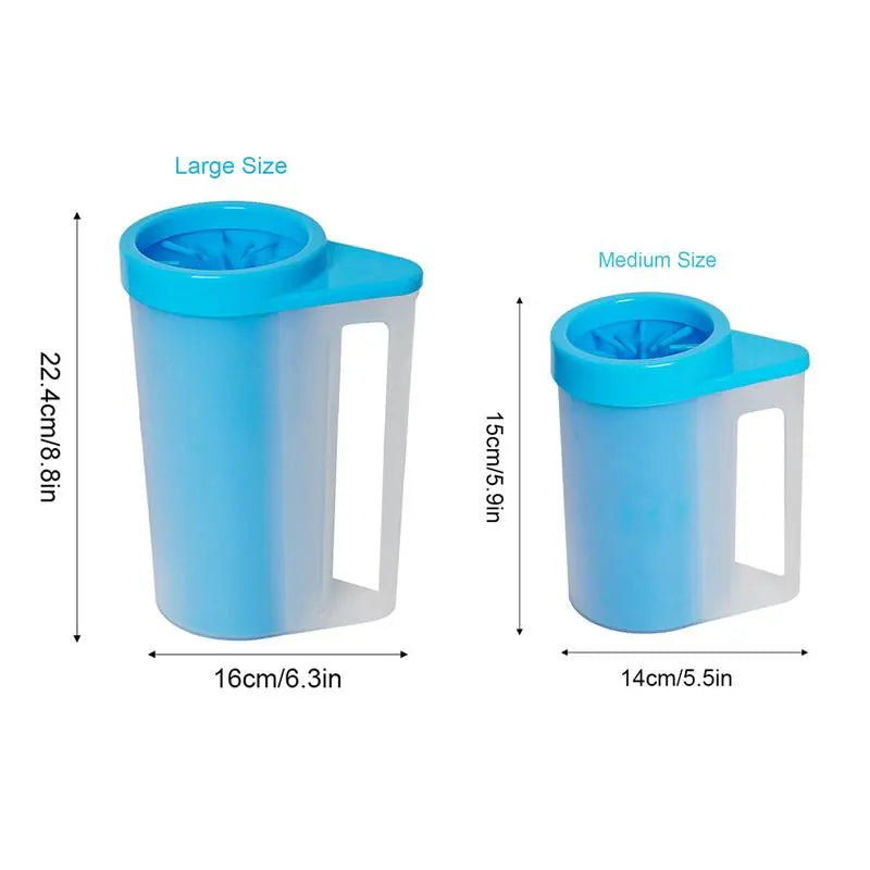 Pet Foot Washing Cup, Dog Foot Cleaning Cup, Dog Foot Bath Cup, Dog Foot Scrubber, Dog Paw Cleaning Brush, Dog Foot Rinser Cup, Dog Foot Bath Soaker
