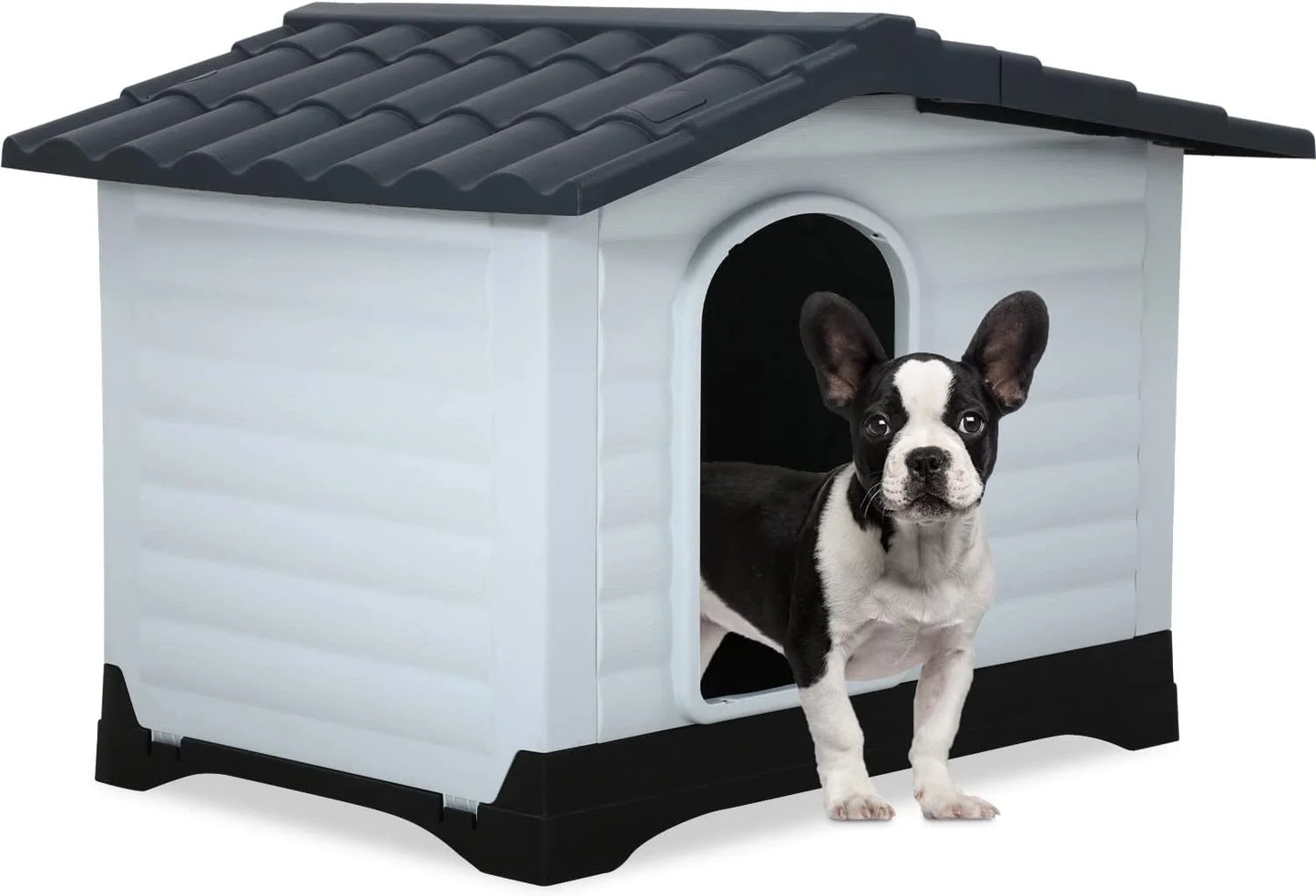 Dog House for Small, Medium and Large Dogs, Plastic, 26 Inch High