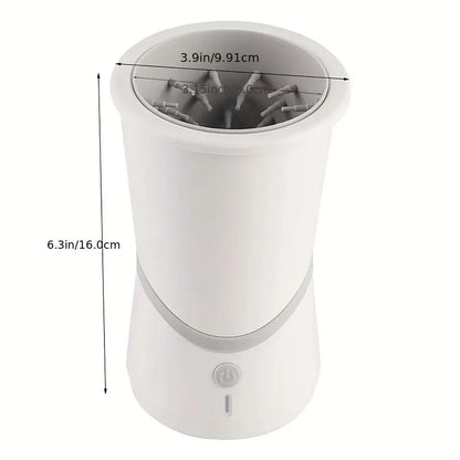Electric Pet Foot Cleaner, USB Rechargeable Pet Foot Cleaning Massager, Pet Paw Cleaning Cup, Dog & Cat Grooming Supplies