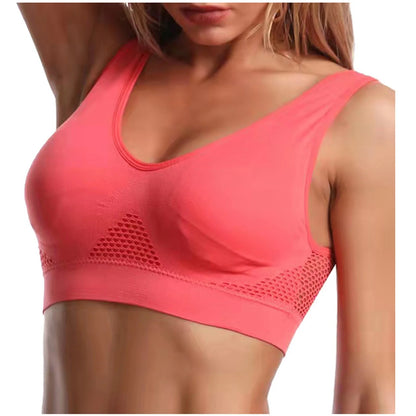 Women Bras for Breasts Push up 3-Pack Women Sports Bra without Wire Free Support Yoga Running Underwears Cute Bras No Underwire S-2144 Multicolor M