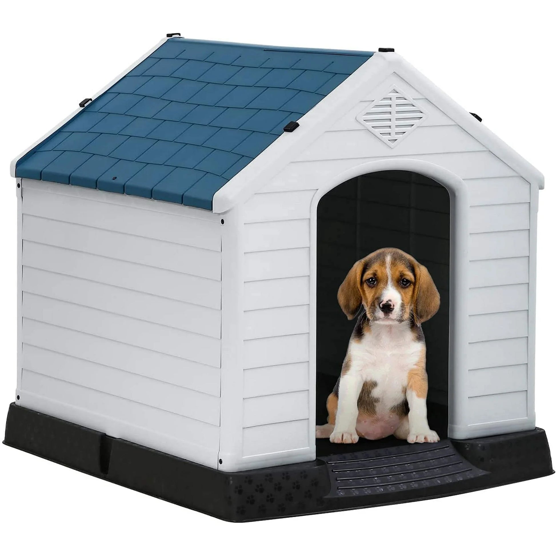 Dog House for Small, Medium and Large Dogs, Plastic