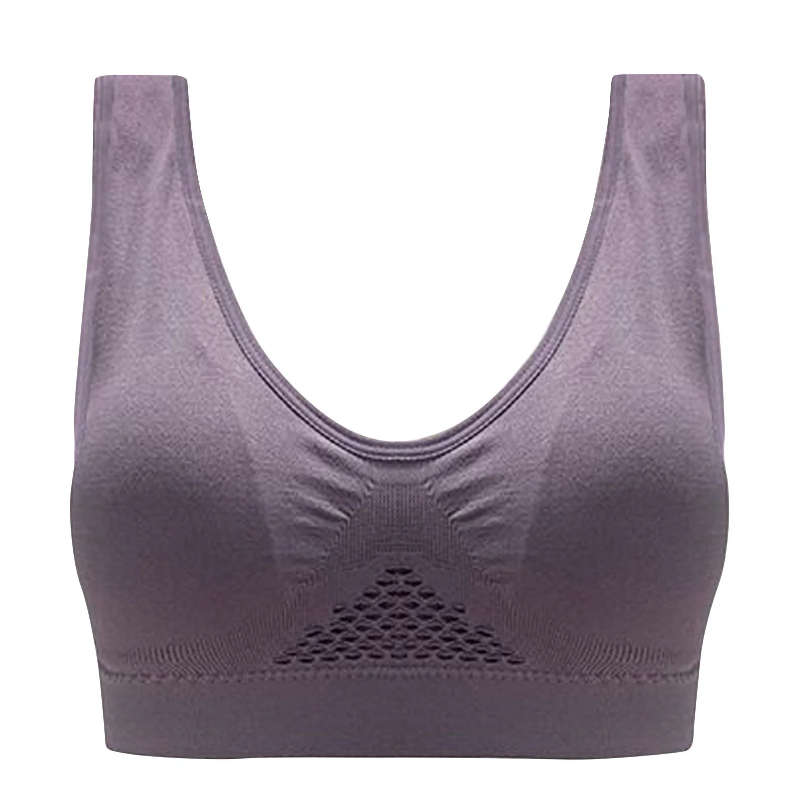 Women Bras for Breasts Push up 3-Pack Women Sports Bra without Wire Free Support Yoga Running Underwears Cute Bras No Underwire S-2144 Multicolor M